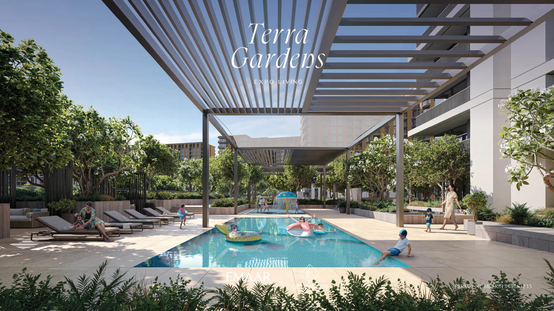 Terra Gardens amenity Kids Pool in Dubai Expo City, Dubai, by Emaar