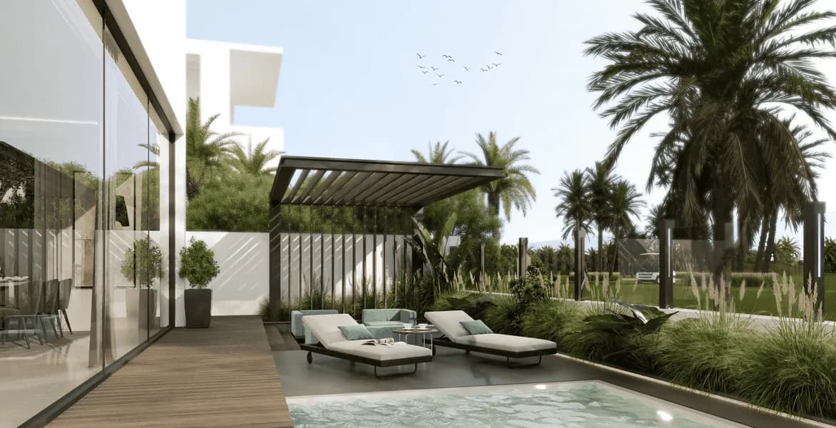 Terra Golf Collection Phase 2 amenity Private Backyard - Jumeirah Golf Estates, Dubai - by Taraf Holding