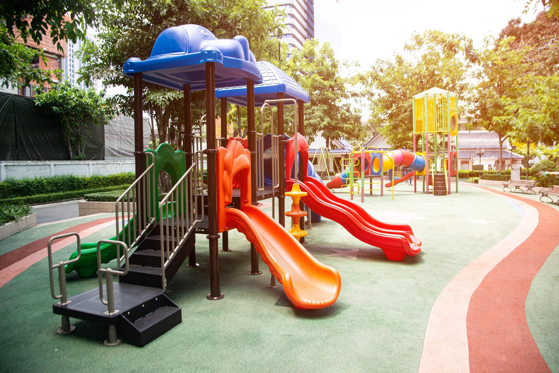 Terra Tower amenity Kids Play Area - Dubailand Residence Complex, Dubai - by Dugasta