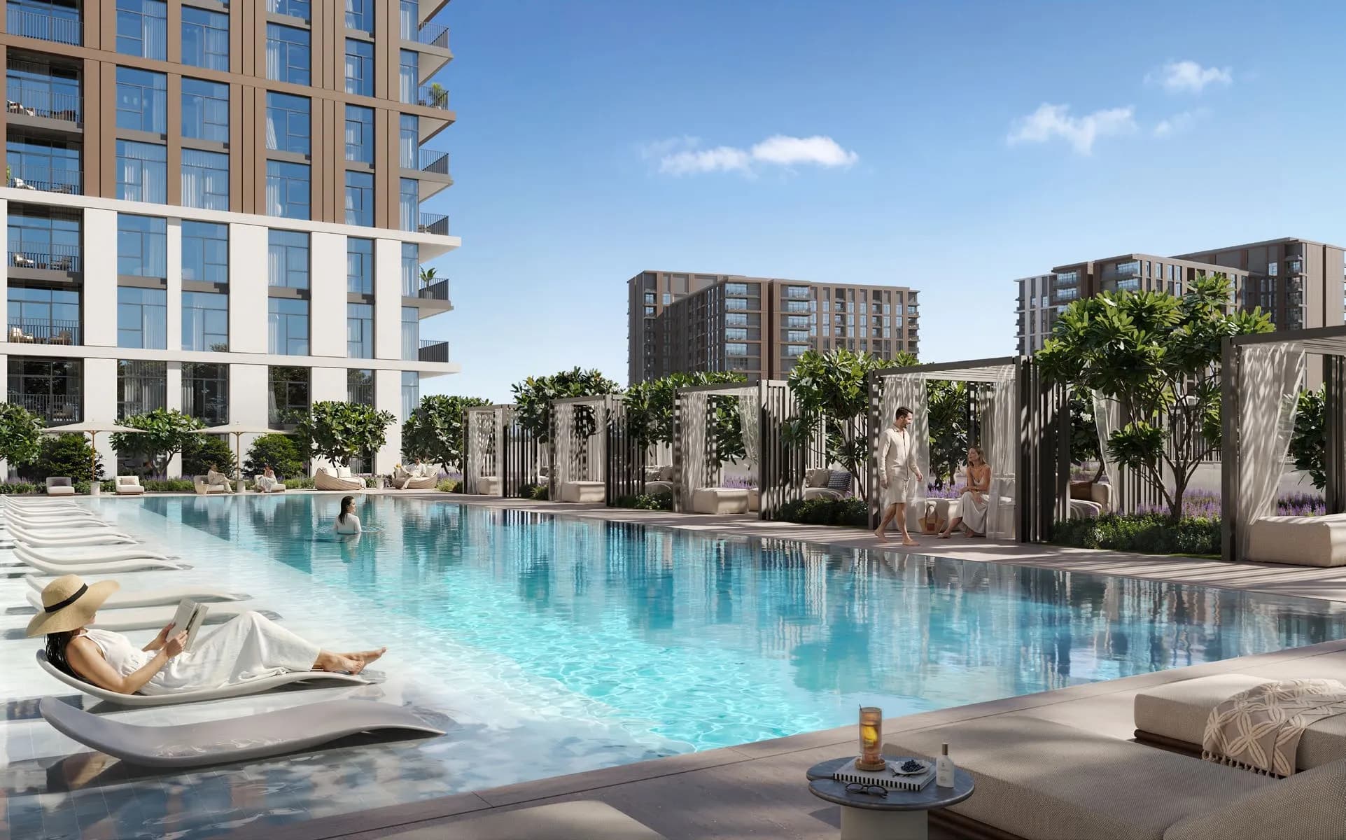 Terra Woods amenity Swimming Pool - Dubai Expo City, Dubai - by Emaar