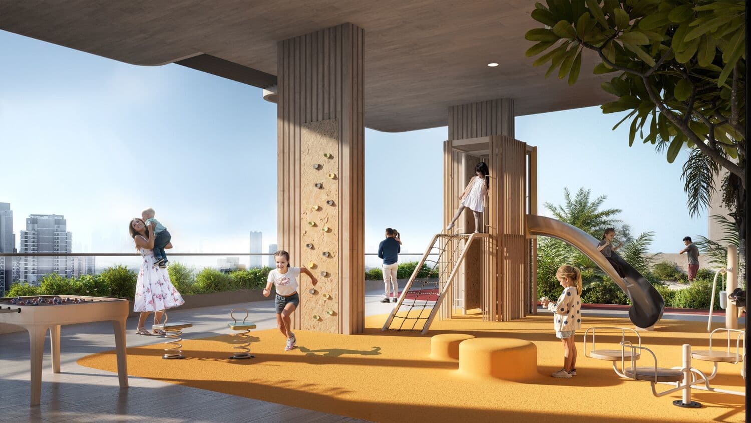 TETR1S Tower amenity Outdoor Kids Play Area in JVC (Jumeirah Village Circle), Dubai, by Object 1