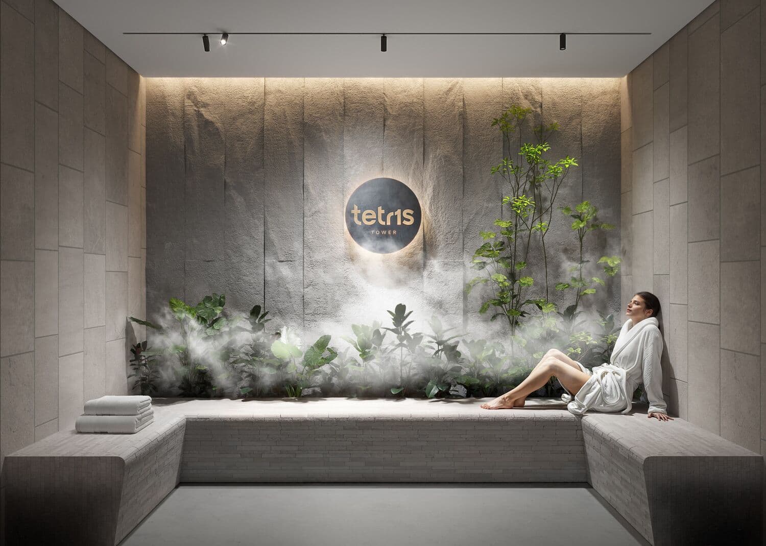 TETR1S Tower amenity Steam - JVC (Jumeirah Village Circle), Dubai - by Object 1