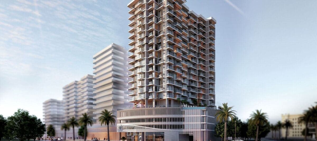 TETR1S Tower exterior view - JVC (Jumeirah Village Circle), Dubai - by Object 1
