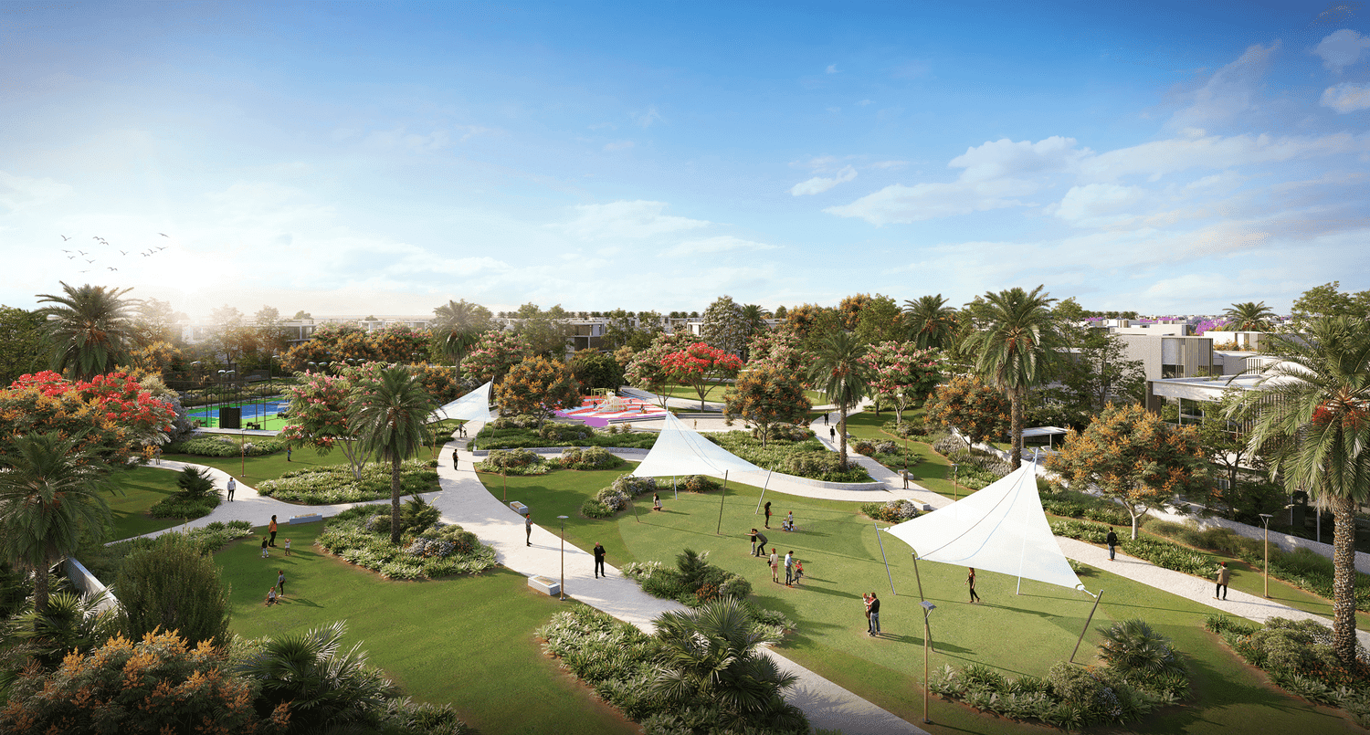 The Acres amenity Event Lawn & Event Island - Wadi Al Safa 7, Dubai - by Meraas