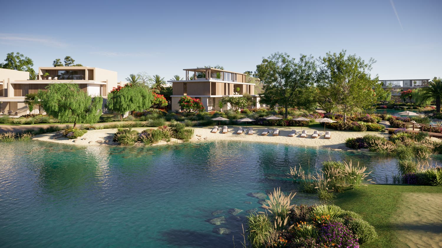 The Acres amenity Natural Ponds - Wadi Al Safa 7, Dubai - by Meraas
