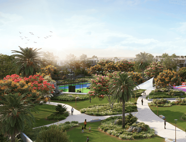 The Acres amenity Sports Areas - Wadi Al Safa 7, Dubai - by Meraas