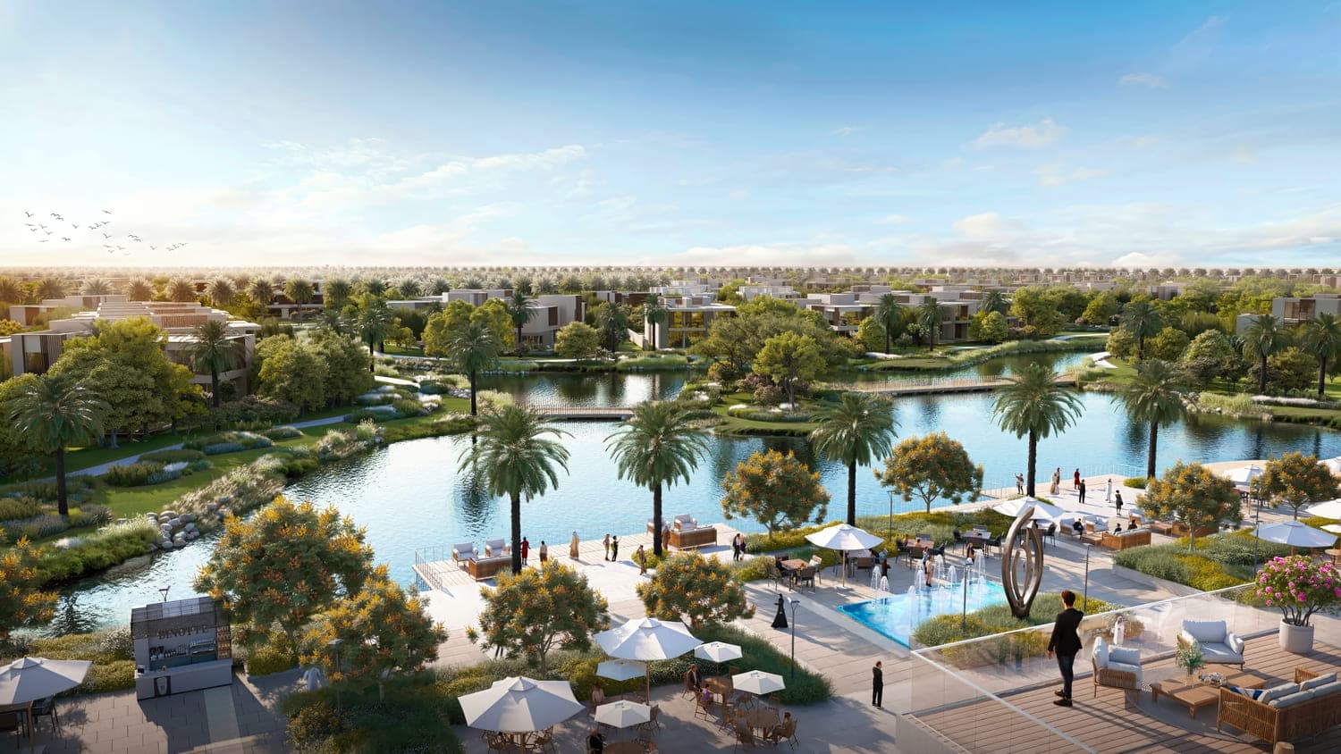 The Acres amenity Village Garden in Wadi Al Safa 7, Dubai, by Meraas