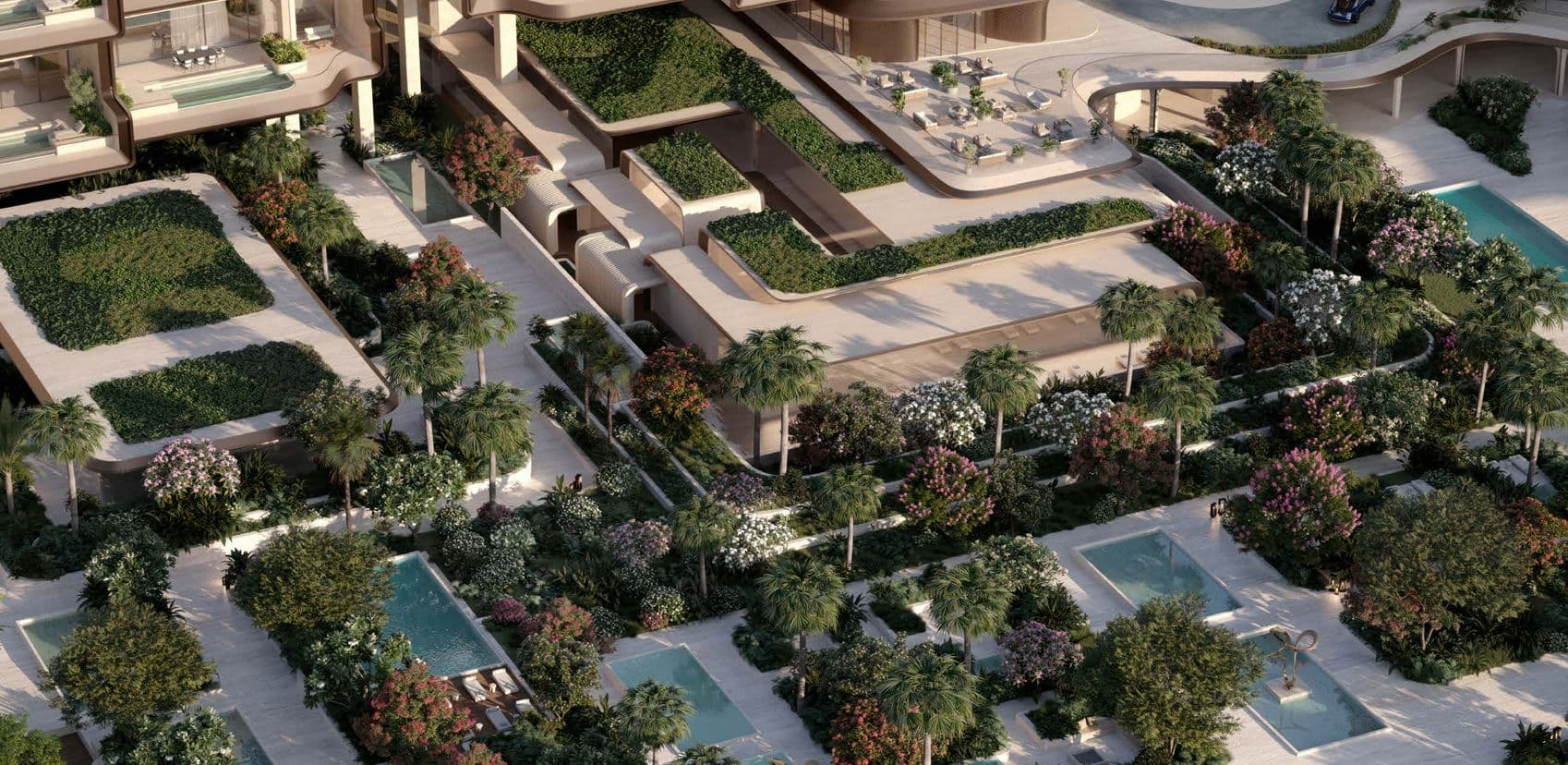 The Alba Residences by Omniyat amenity Serenity Zone - Palm Jumeirah, Dubai - by Omniyat