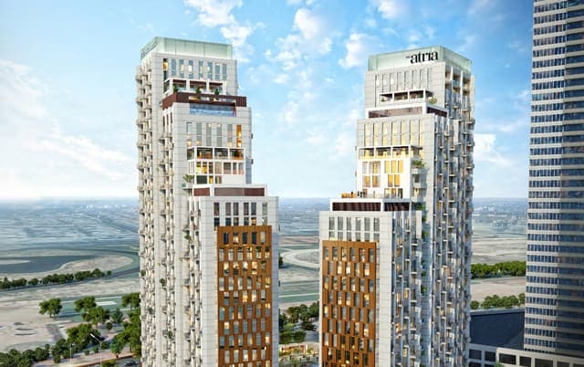 The Atria exterior view - Business Bay, Dubai - by Deyaar