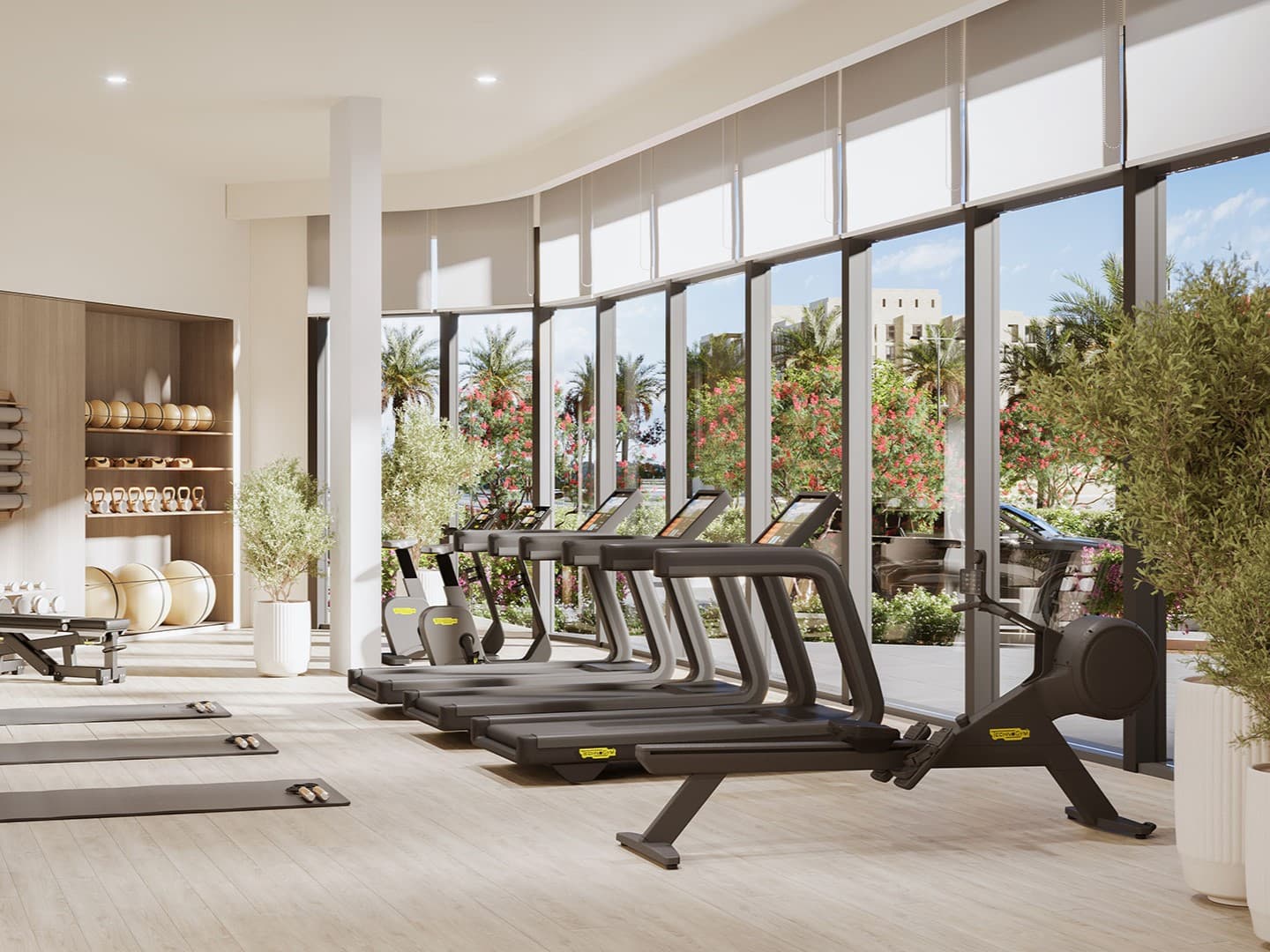 The Baltimore amenity Gym - Town Square, Dubai - by Nshama Group