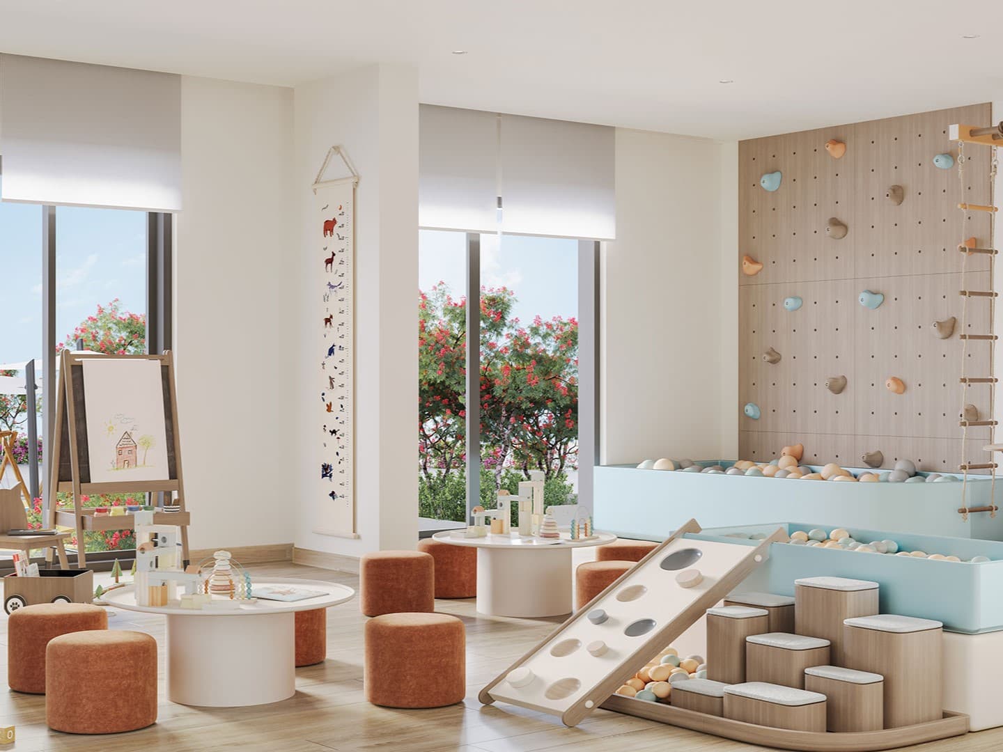 The Baltimore amenity Indoor Kid’S Play Area - Town Square, Dubai - by Nshama Group