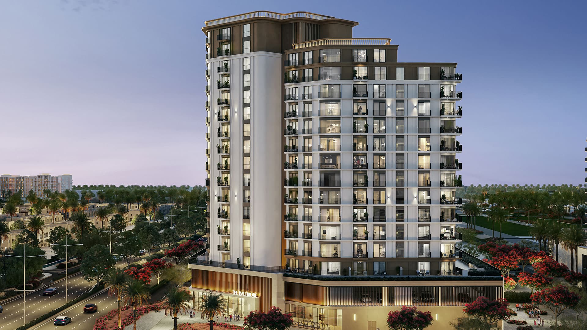 The Baltimore exterior view - Town Square, Dubai - by Nshama Group
