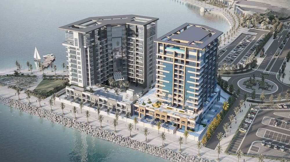 The Bay Residence 2 exterior view - Yas Island, Dubai - by Baraka Real Estate Development