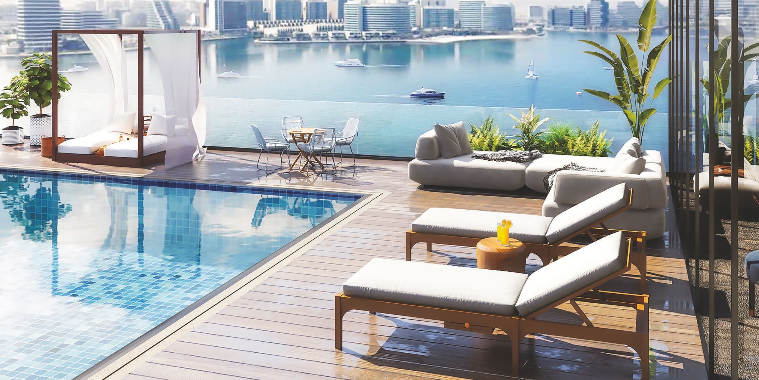 The Bay Residence amenity Kids Swimming Pool - Yas Island, Dubai - by Baraka Real Estate Development