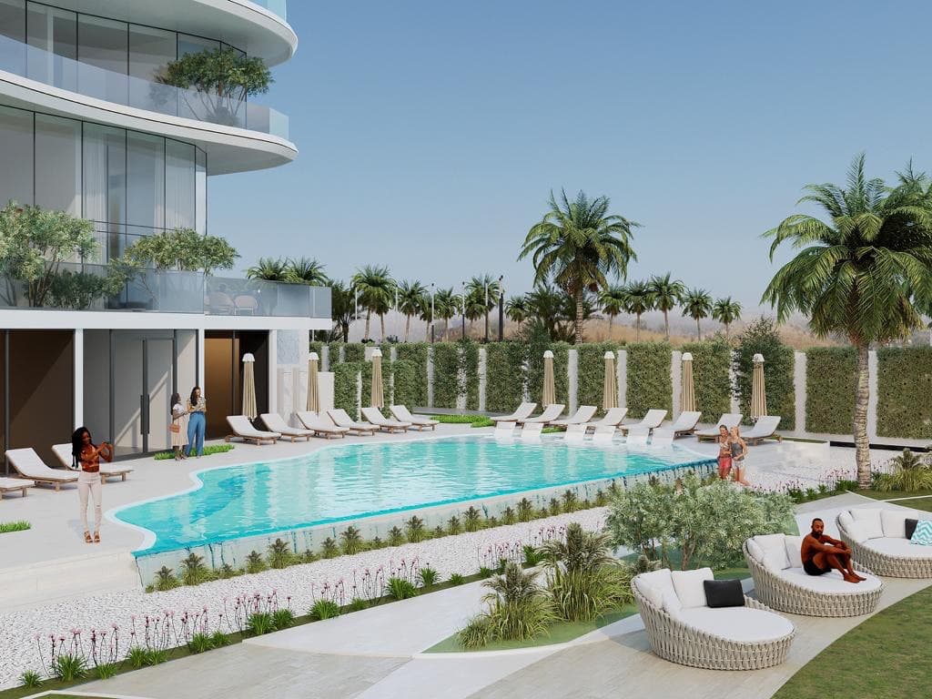 The Beach House amenity Leisure Area - Al Marjan Island, Dubai - by Range Developments