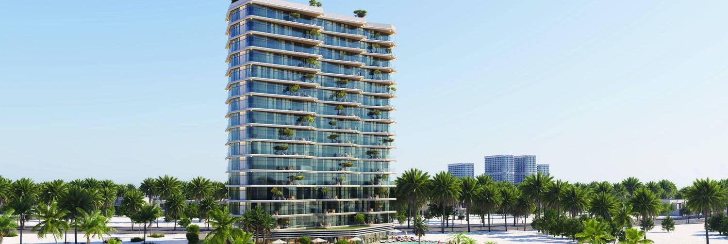 The Beach Vista exterior view - Al Marjan Island, Dubai - by Range Developments