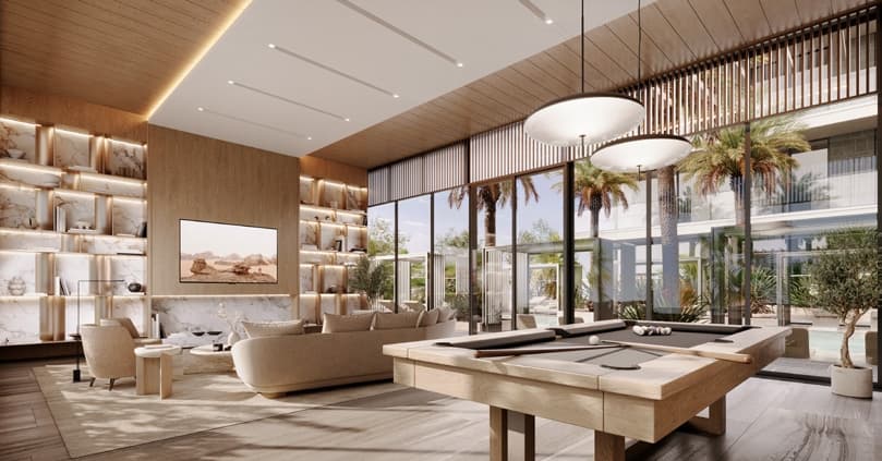 The Berkeley Residences amenity The Lounge - Dubai Hills, Dubai - by SOHO Development
