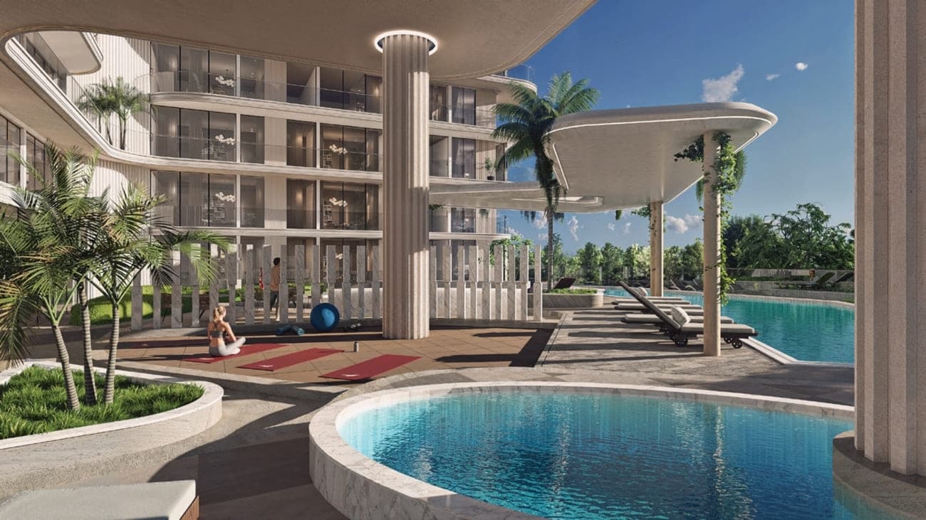 The Boulevard amenity Atrium - Dubailand Residence Complex, Dubai - by Prestige One Developments