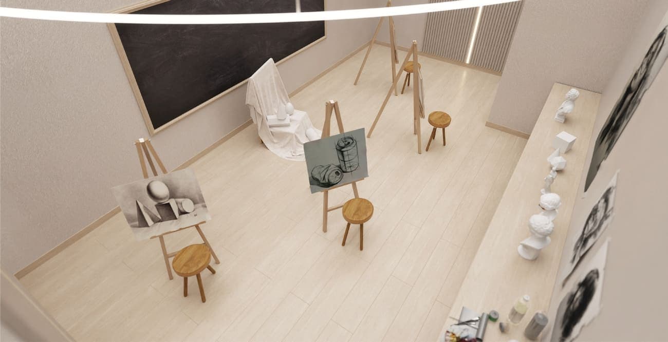 The Boulevard amenity Creativity Studio - Dubailand Residence Complex, Dubai - by Prestige One Developments