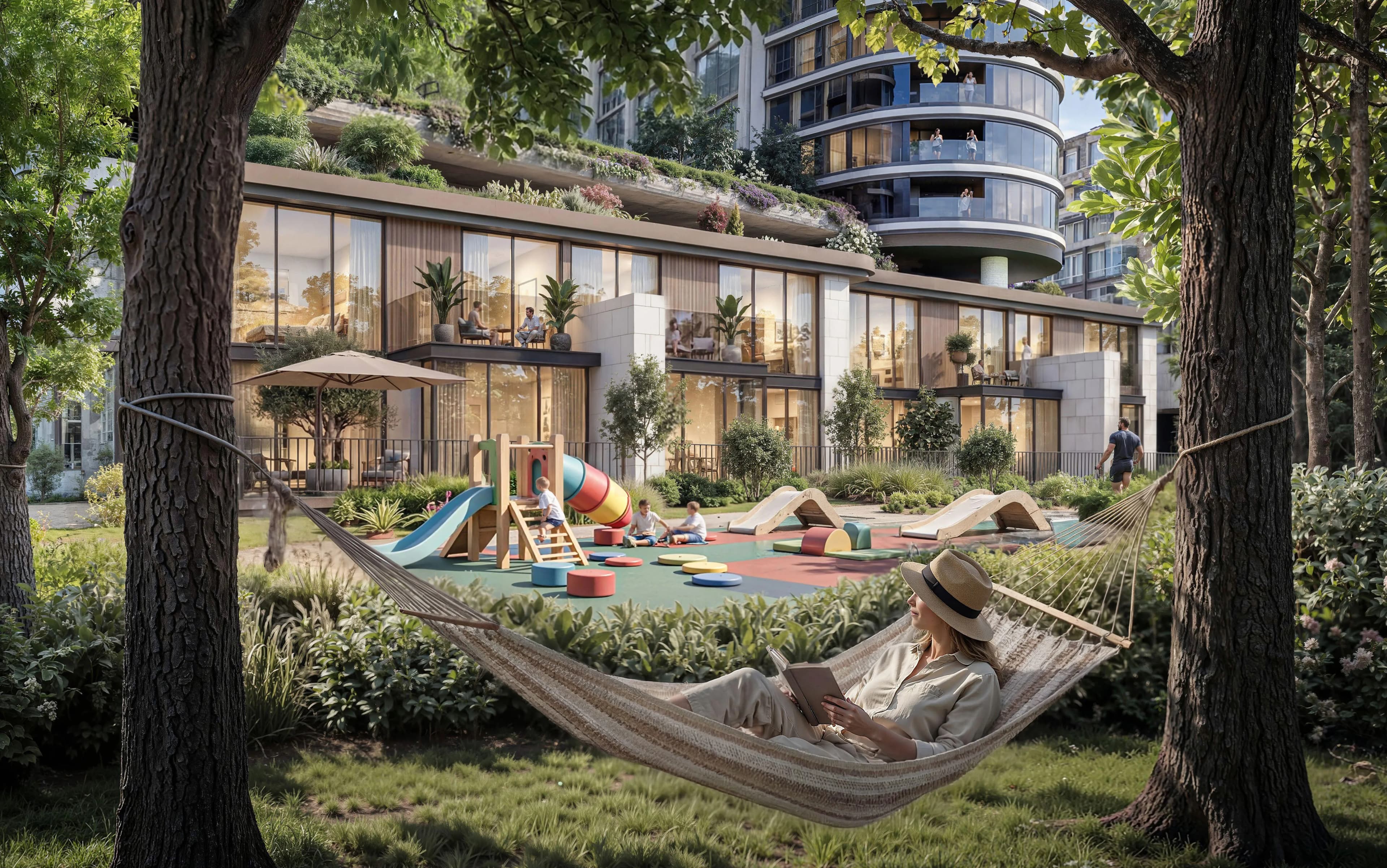 The Brooks at Sobha Sanctuary amenity Children’s Play Spaces and Family Zones - The Valley, Dubai - by Sobha