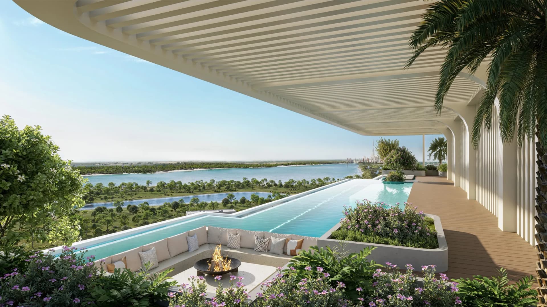 The Caden by Prescott amenity Landscaped Rooftop Terraces in Meydan, Dubai