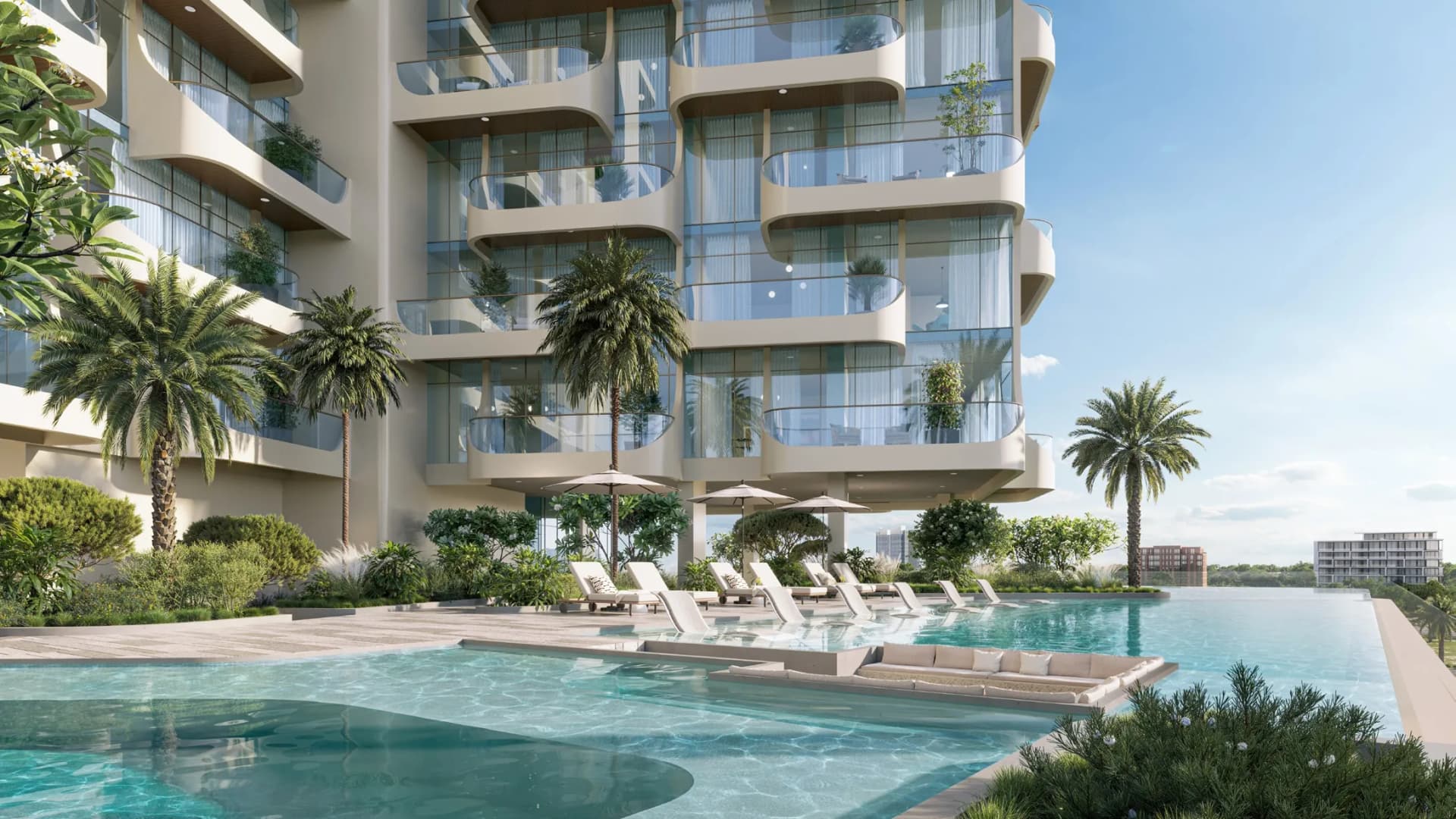 The Caden by Prescott amenity Water Lounges in Meydan, Dubai