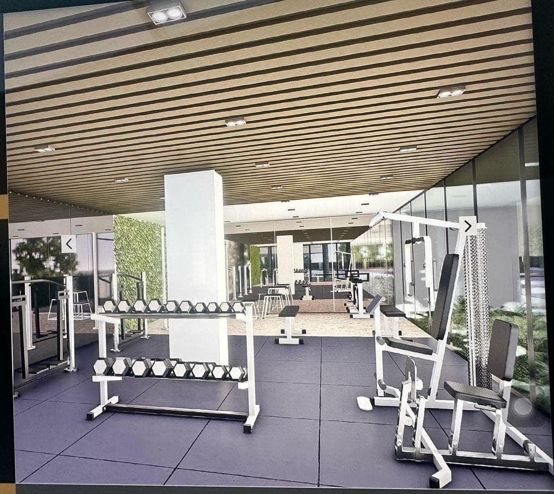 The Central Downtown amenity Gym - Arjan, Dubai - by AQUA Properties