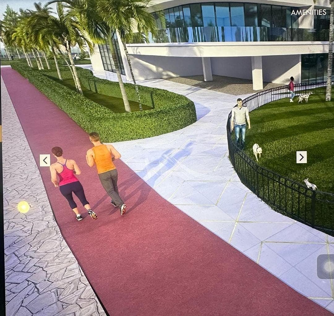 The Central Downtown amenity Jogging Tracks - Arjan, Dubai - by AQUA Properties