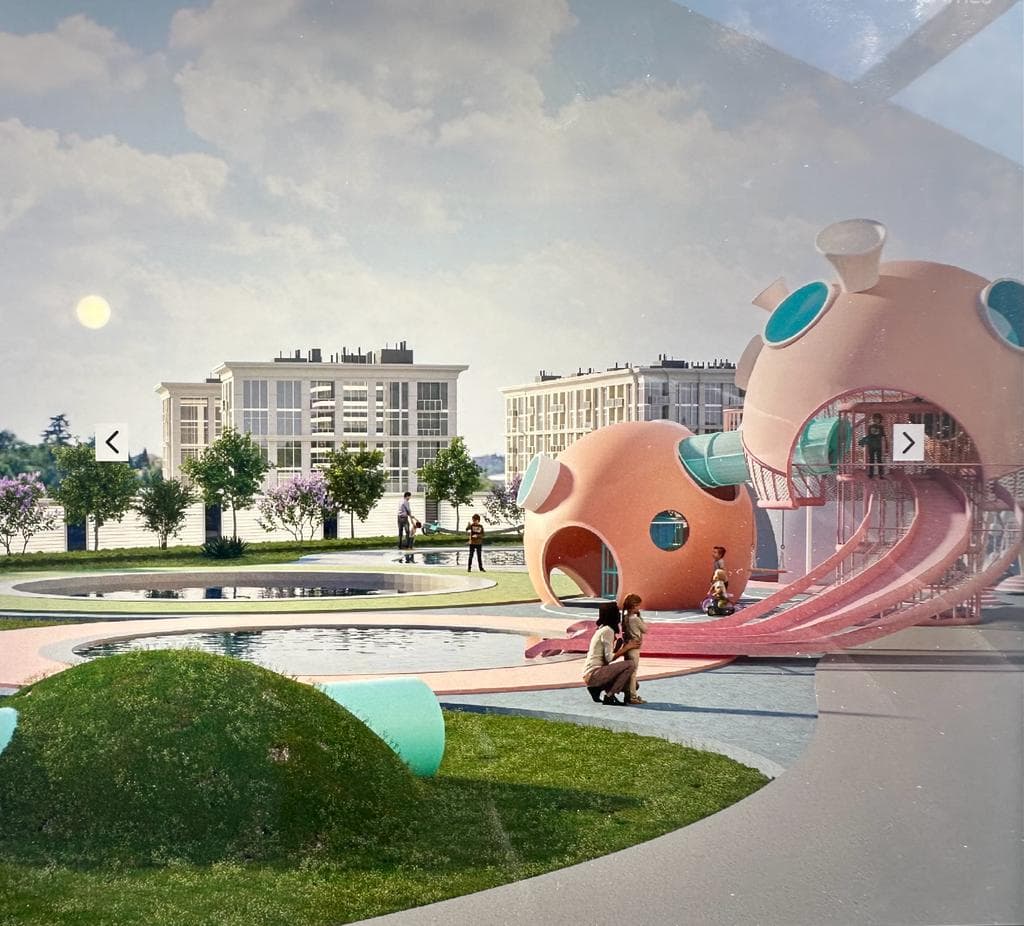 The Central Downtown amenity Kids Play Area in Arjan, Dubai, by AQUA Properties