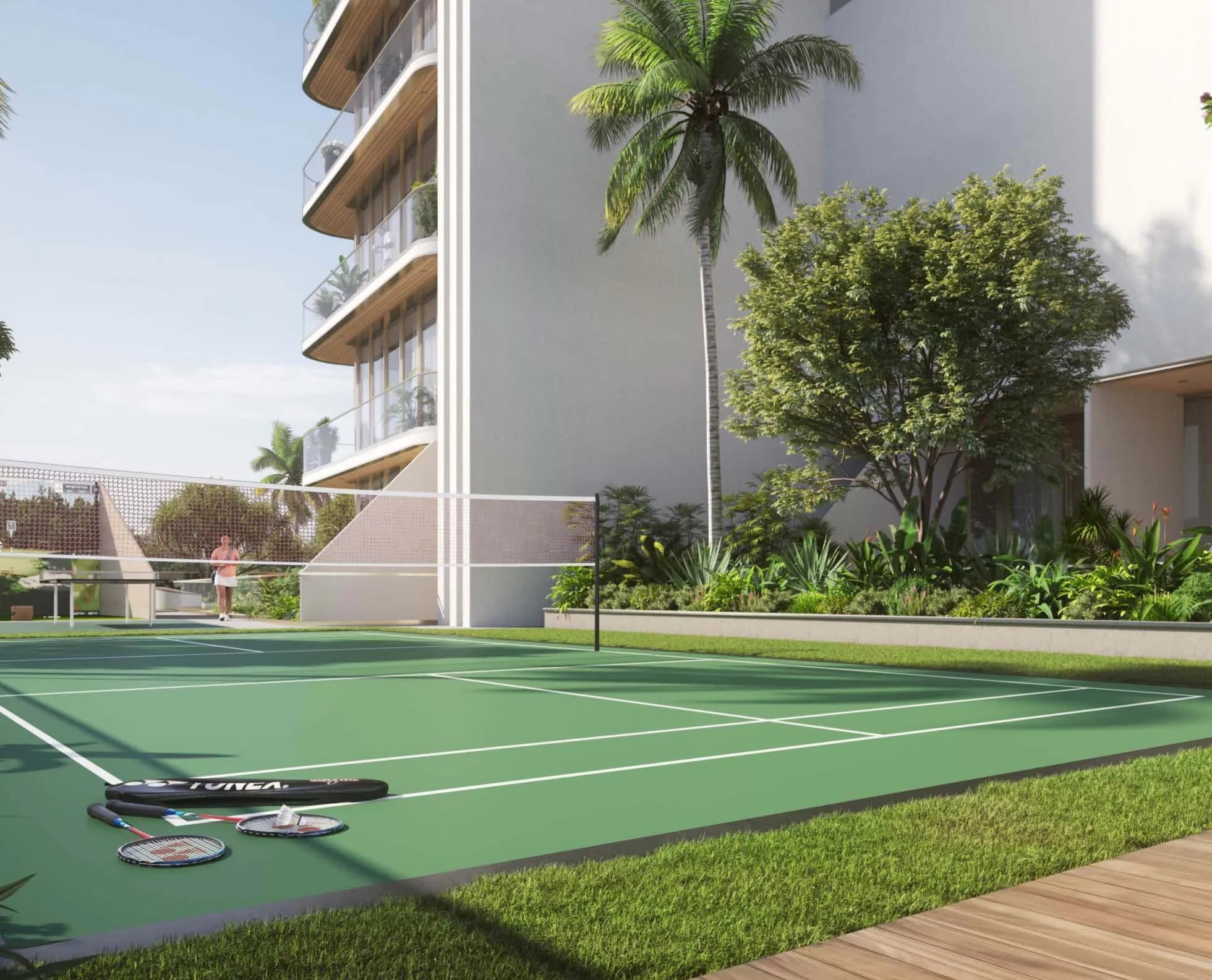 The Central Uptown amenity Badminton Court - Al Barsha South 3, Dubai - by AQUA Properties