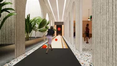 The Community JVT amenity Bowling Lane - JVT (Jumeirah Village Triangle), Dubai - by AQUA Properties