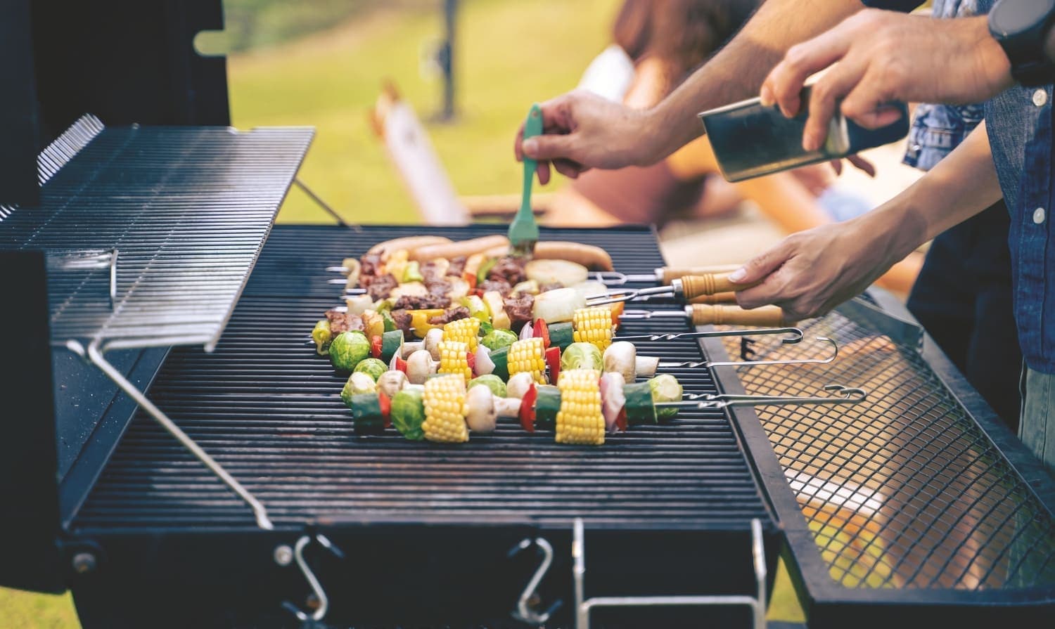The Crestmark amenity Barbeque Area in Business Bay, Dubai, by Ellington