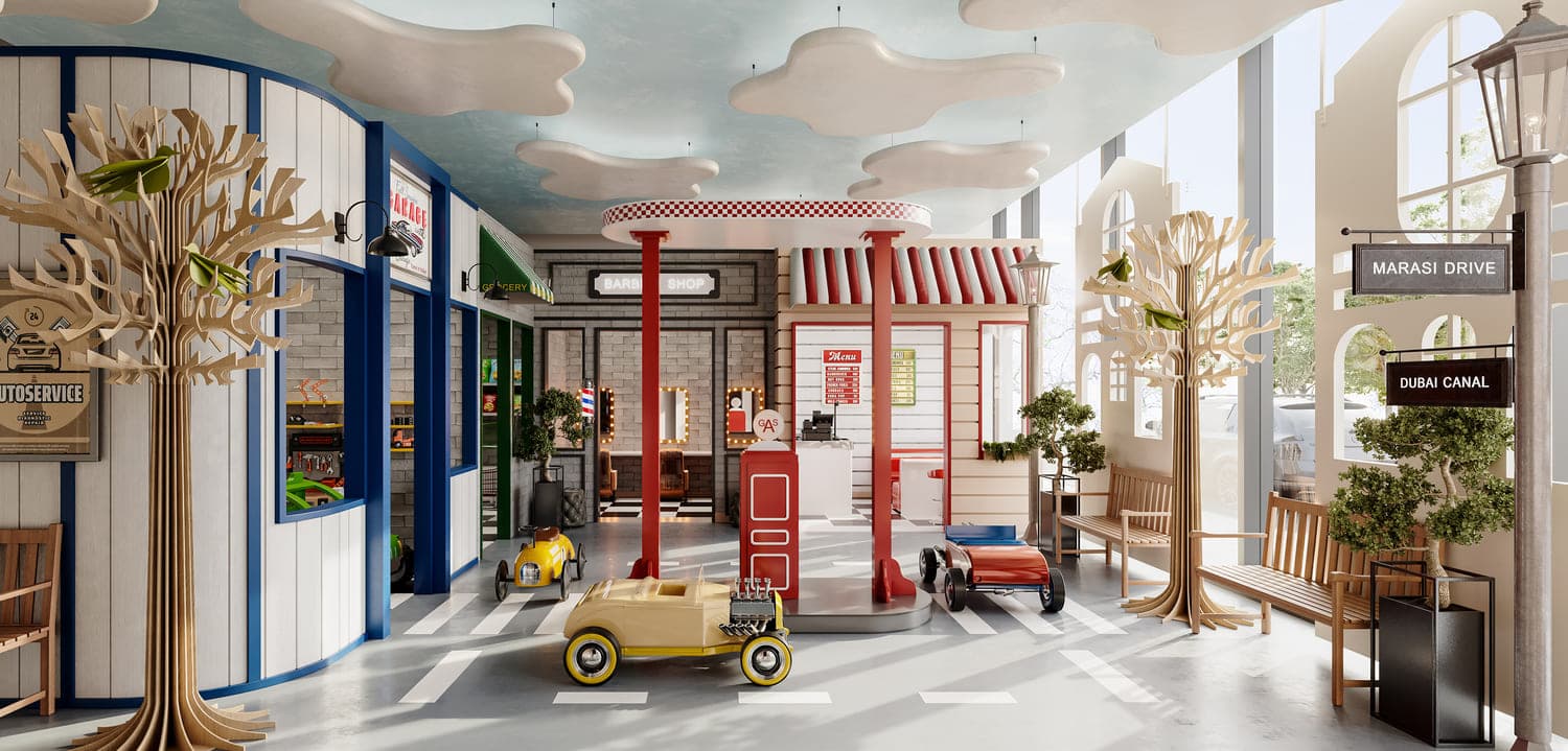 The Crestmark amenity Kidtropolis World - Business Bay, Dubai - by Ellington