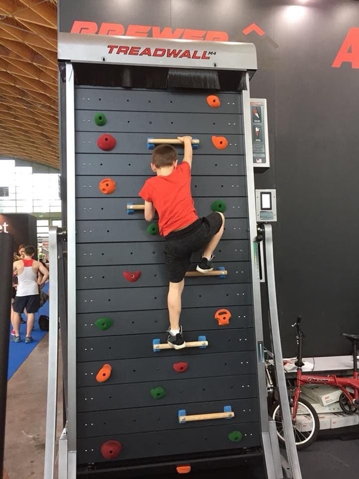 The Crestmark amenity Treadwall Fitness - Business Bay, Dubai - by Ellington