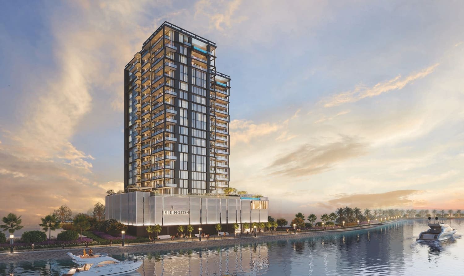 The Crestmark exterior view - Business Bay, Dubai - by Ellington