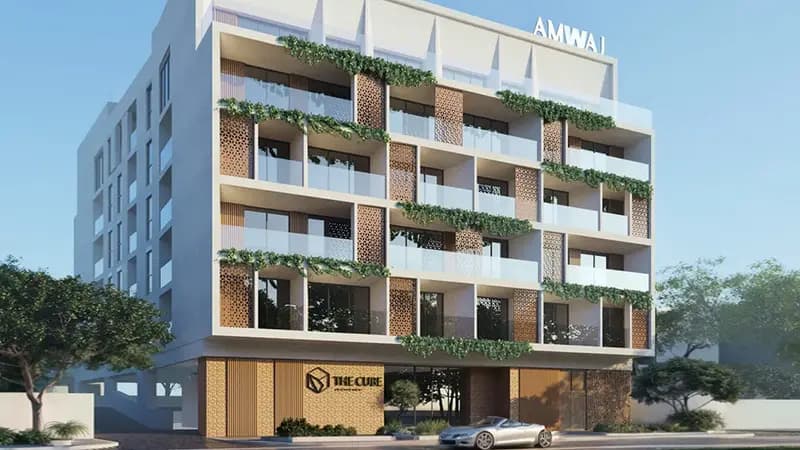 The Cube Residences exterior view - MBR District 11 (Meydan South), Dubai - by Amwaj Development