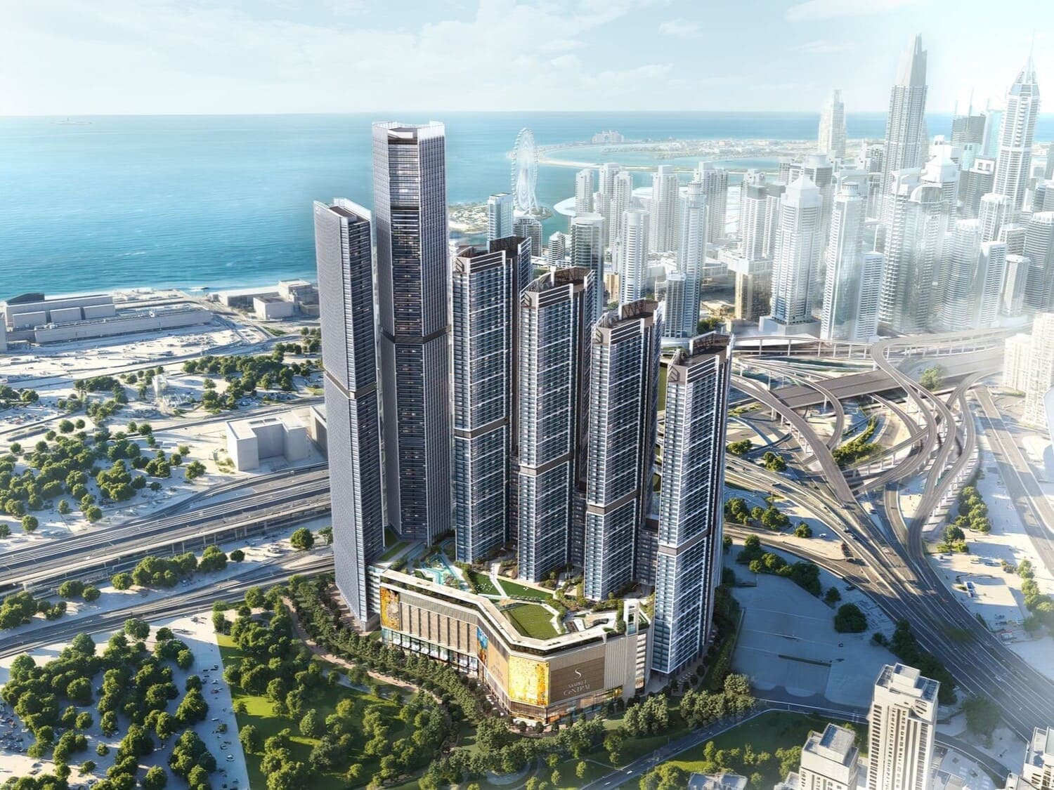 The Eden at Sobha Central exterior view - Sobha Central, Dubai - by Sobha