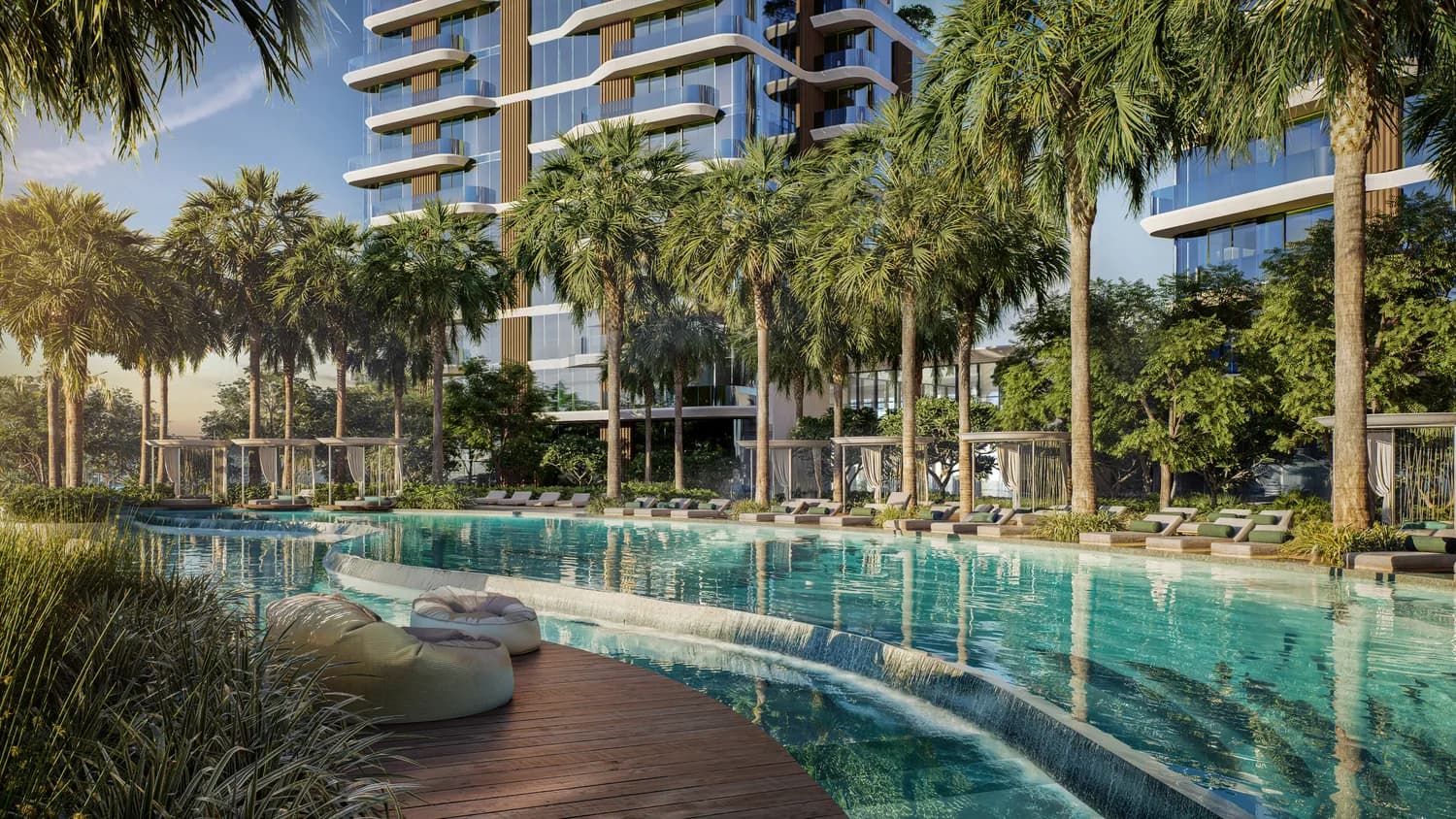 The Edit at d3 amenity Swimming Pool - Zabeel, Dubai - by Meraas