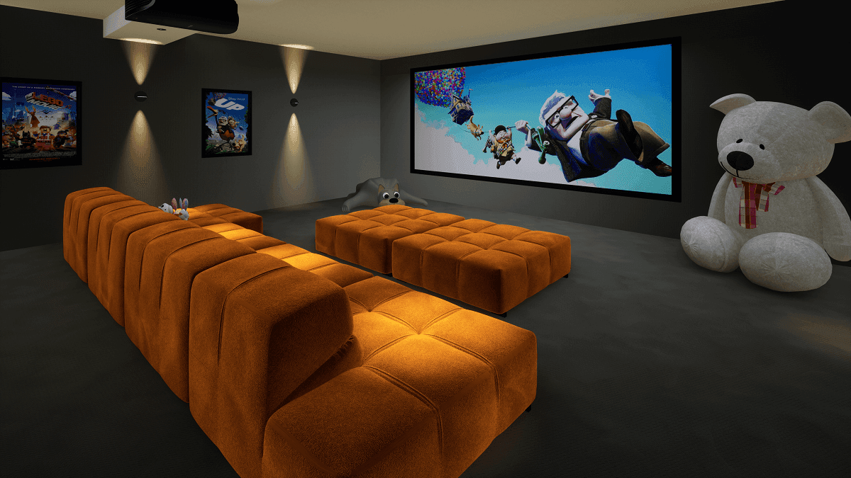 The Element at Sobha One amenity Cinema Room - Ras Al Khor, Dubai - by Sobha