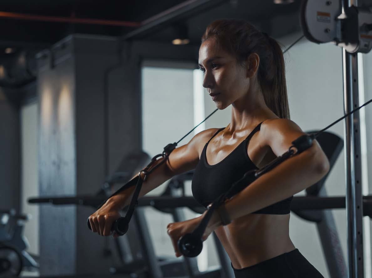 The Element at Sobha One amenity Indoor Gym in Ras Al Khor, Dubai