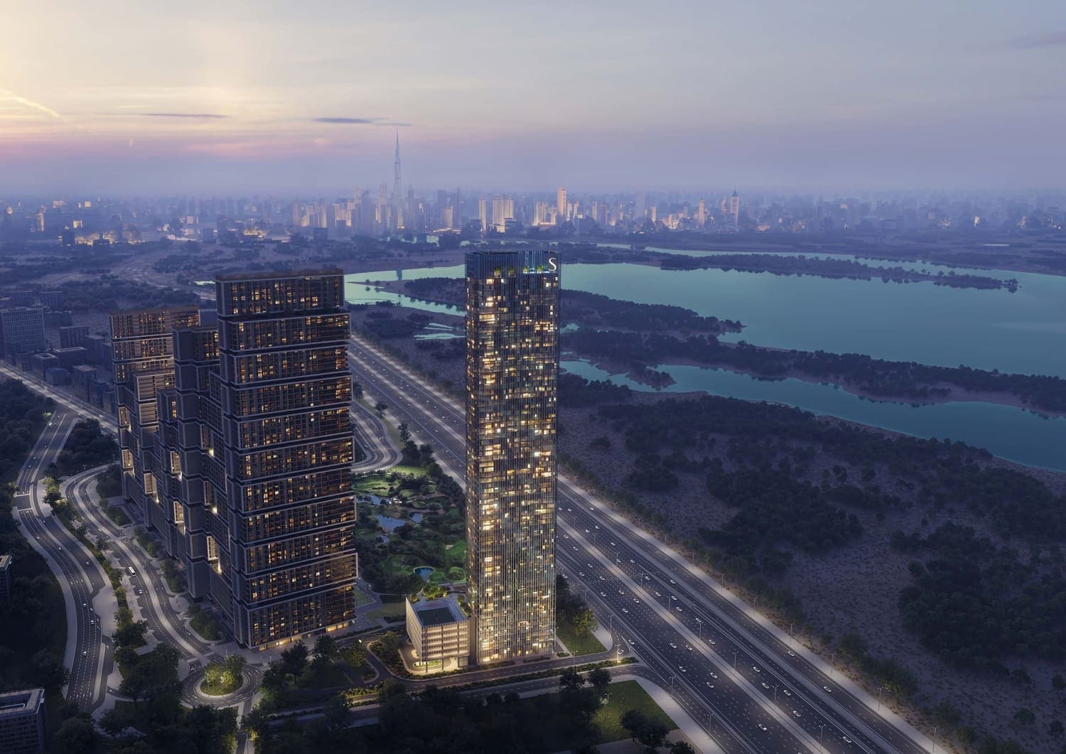 The Element at Sobha One exterior view - Ras Al Khor, Dubai - by Sobha