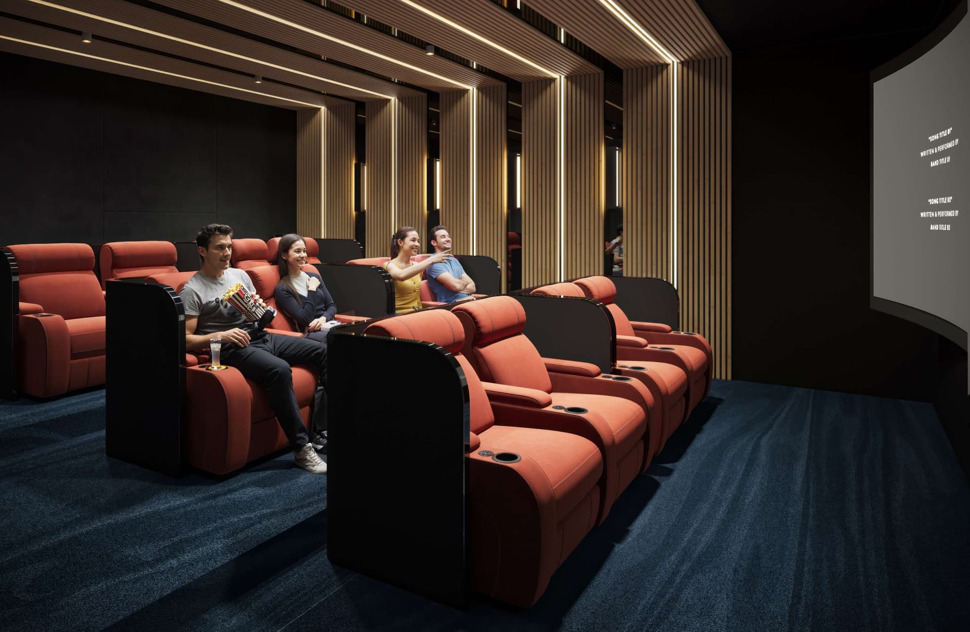 The Fifth amenity Cinema in JVC (Jumeirah Village Circle), Dubai, by Object 1
