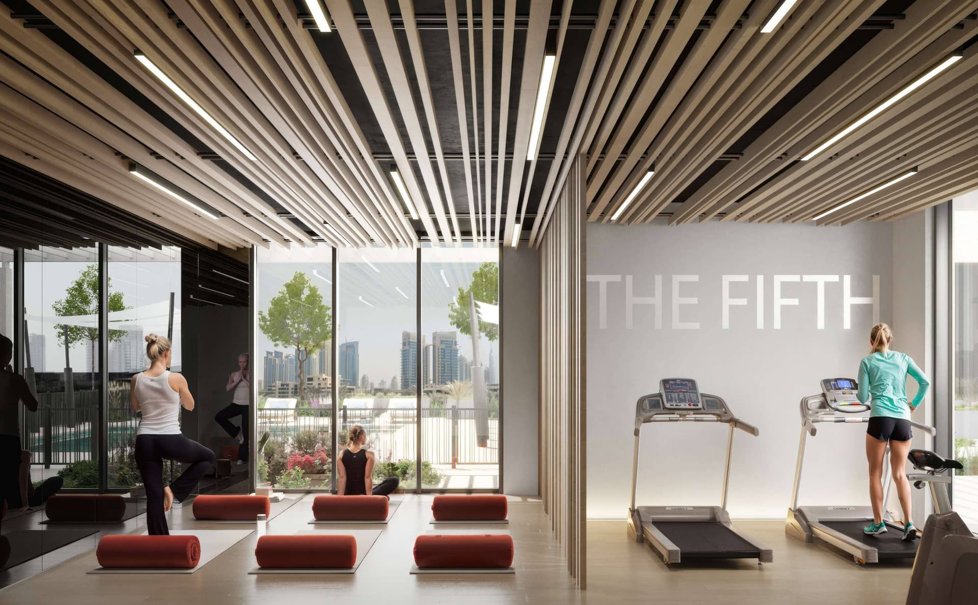 The Fifth amenity Gym in JVC (Jumeirah Village Circle), Dubai, by Object 1
