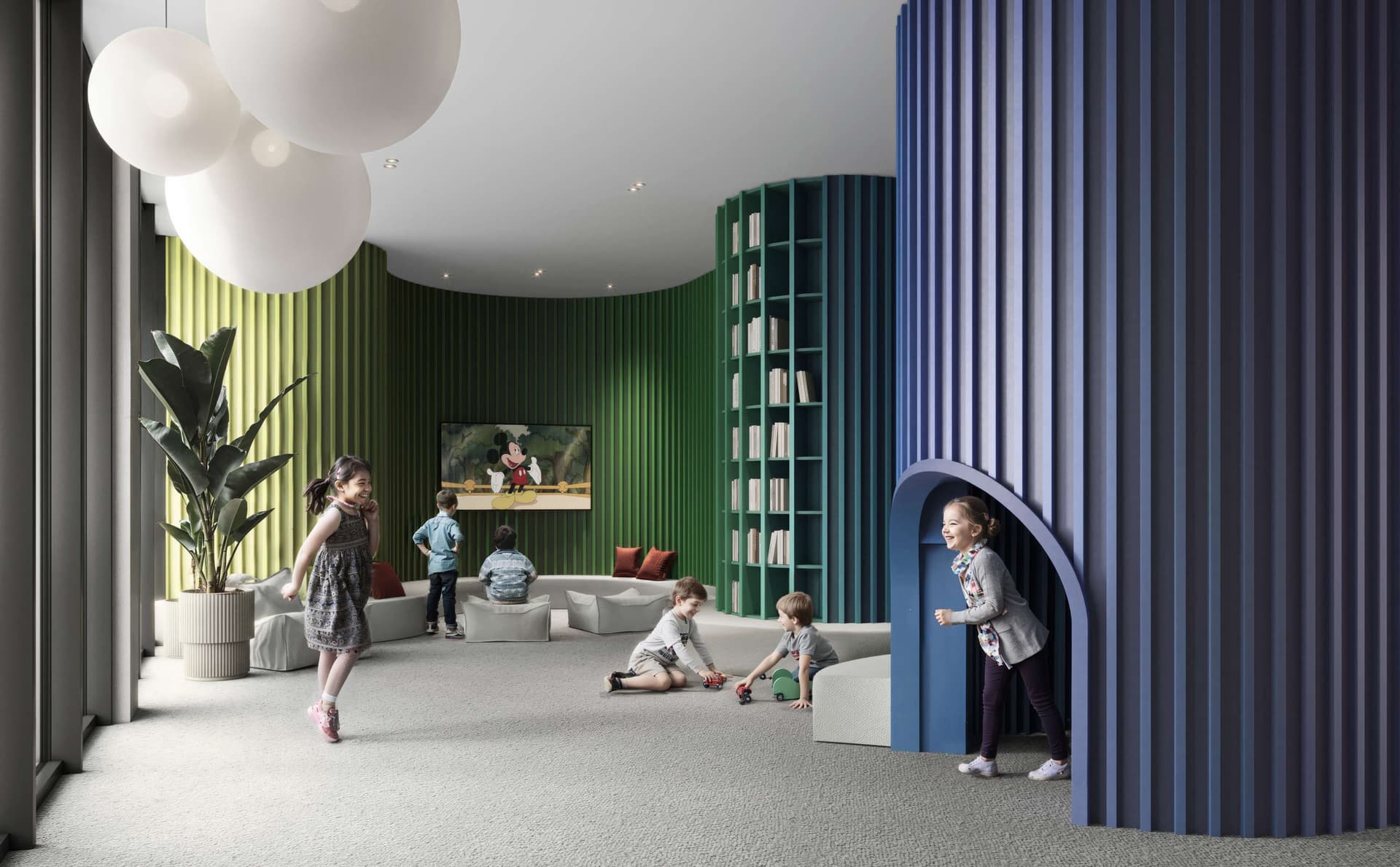 The Fifth amenity Kids Room in JVC (Jumeirah Village Circle), Dubai, by Object 1