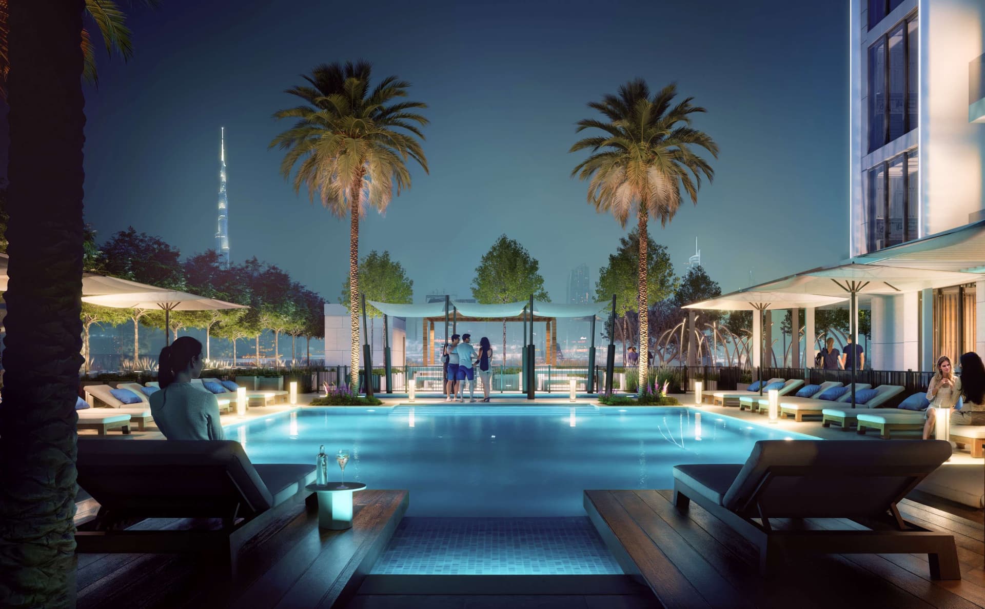 The Fifth amenity Swimming Pool in JVC (Jumeirah Village Circle), Dubai, by Object 1