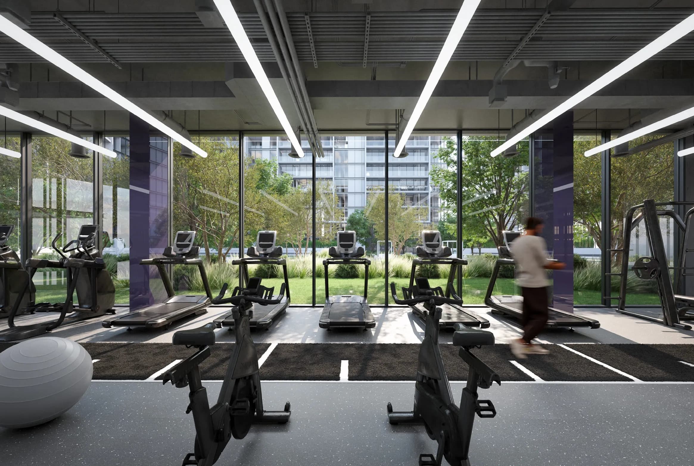 The Gate 6 amenity Gym - Muwaileh Commercial, Dubai - by Arada