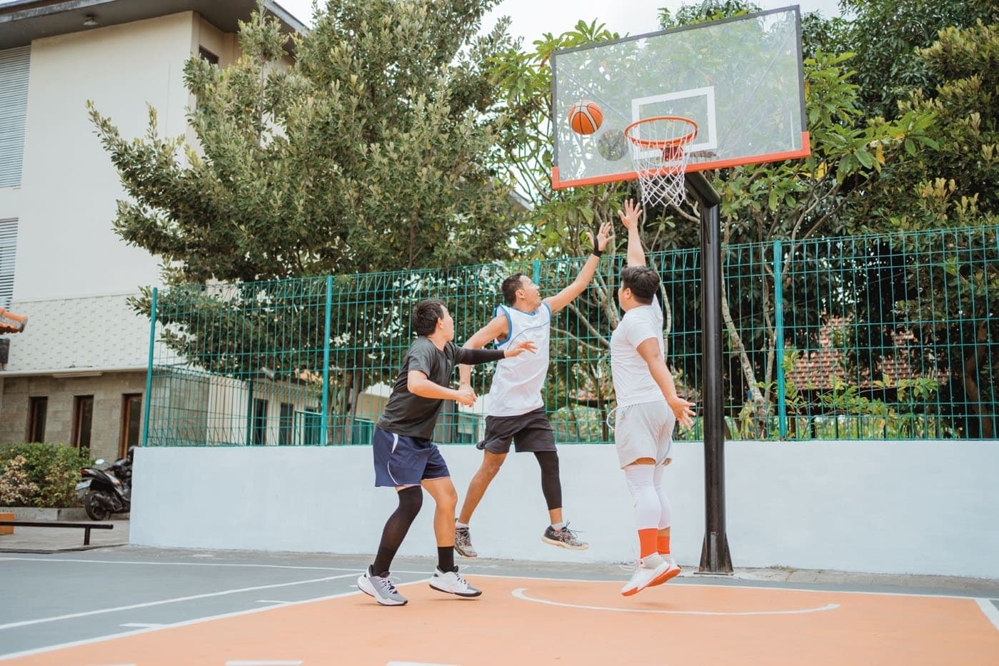 The Grove amenity Basketball Court in Dubai Hills, Dubai, by Iman Developers