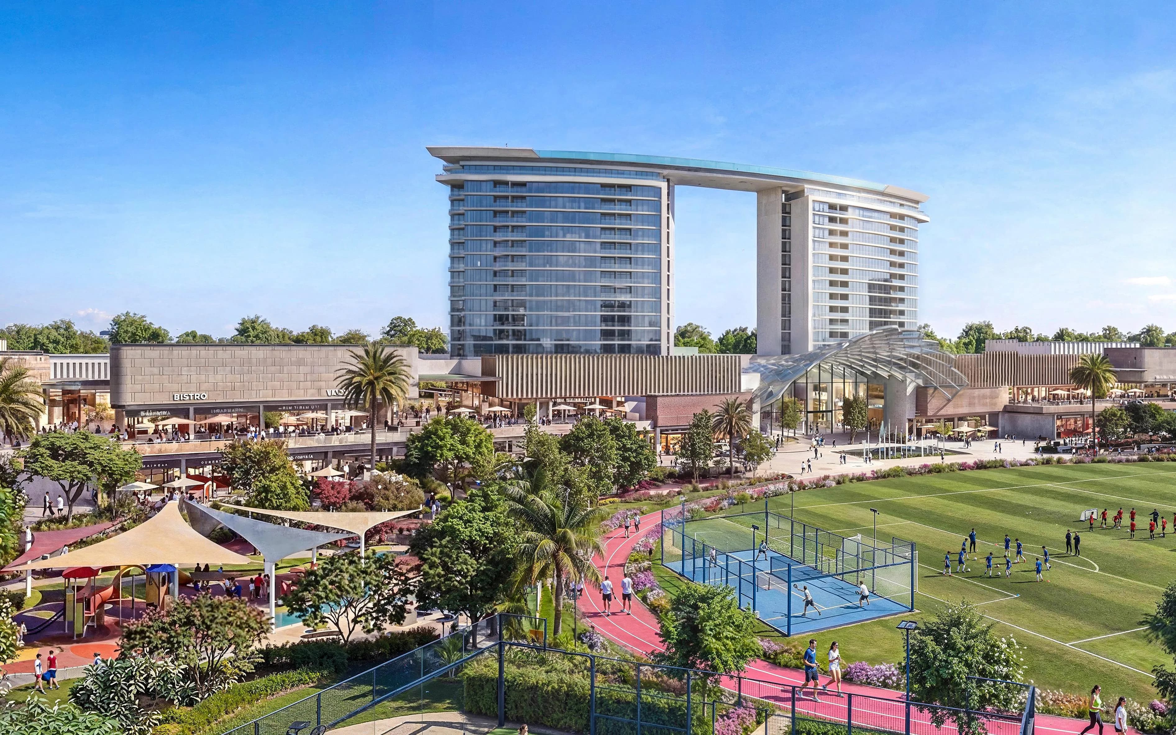 The Grove at Sobha Sanctuary amenity Outdoor Fitness Zones - The Valley, Dubai - by Sobha