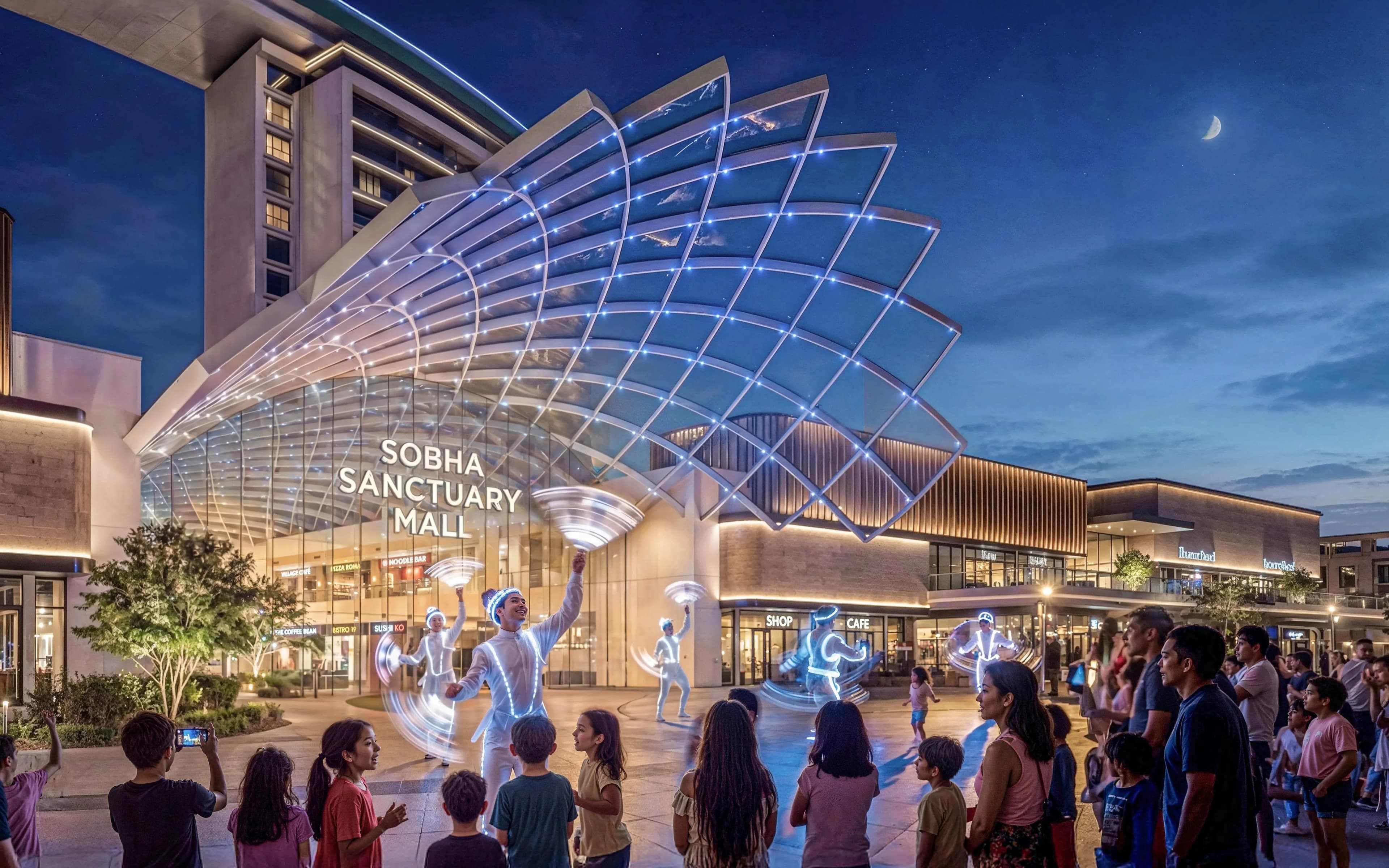 The Grove at Sobha Sanctuary amenity Retail - The Valley, Dubai - by Sobha