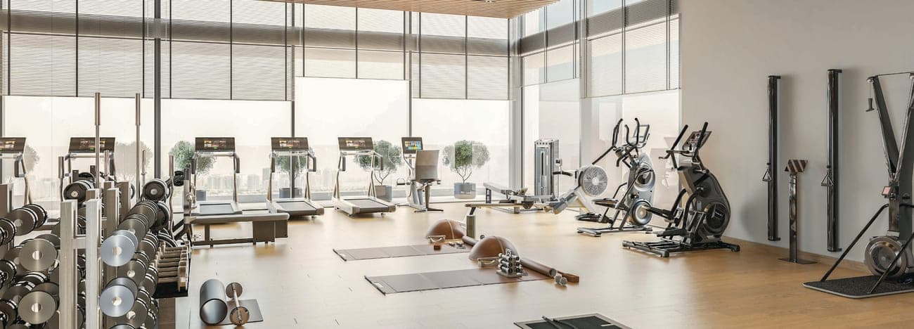 The Haven 2 amenity Gym - Majan, Dubai - by Meraki Developers